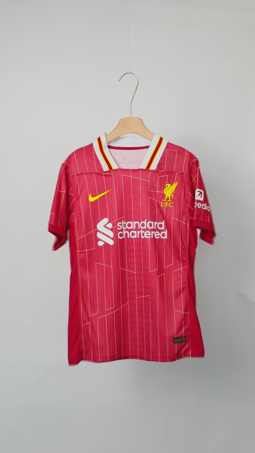 Player Version Liverpool Home Soccer Jersey 2024/25